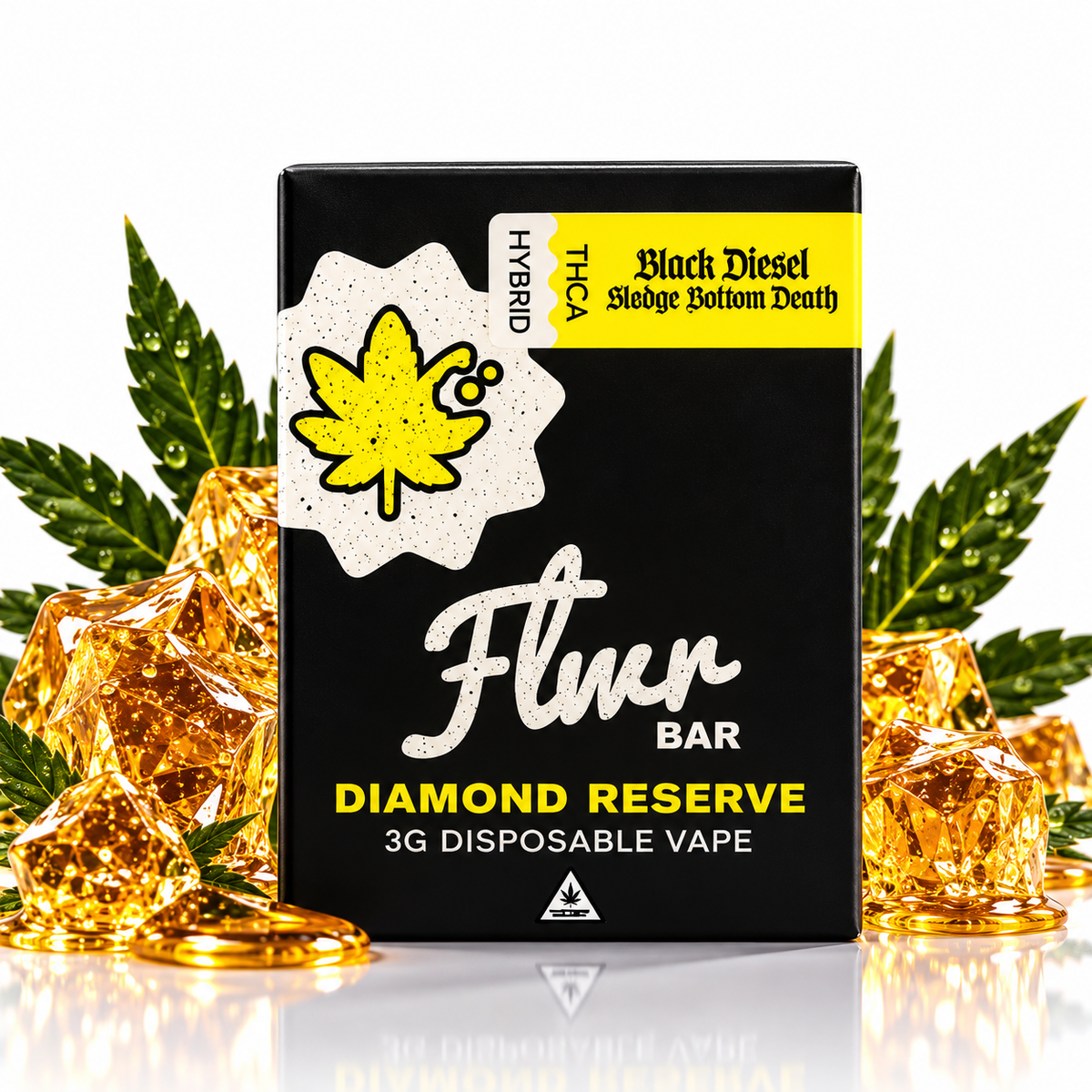 FLWR Bar 3G Diamond Reserve — 5 count Display
