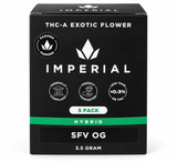 Imperial THC-A Exotic Flower – 5-Pack Variety Collection | 3.5G Each