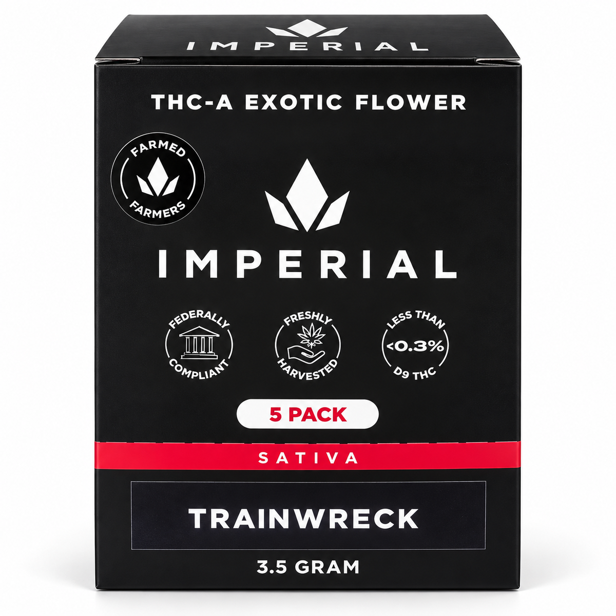 Imperial THC-A Exotic Flower – 5-Pack Variety Collection | 3.5G Each