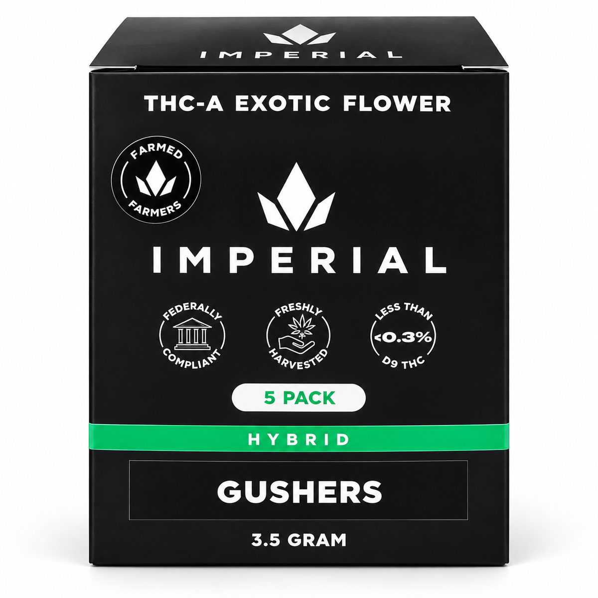 Imperial THC-A Exotic Flower – 5-Pack Variety Collection | 3.5G Each