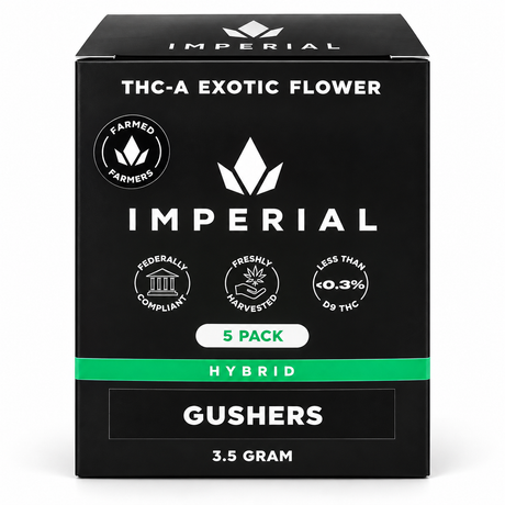 Imperial THC-A Exotic Flower – 5-Pack Variety Collection | 3.5G Each