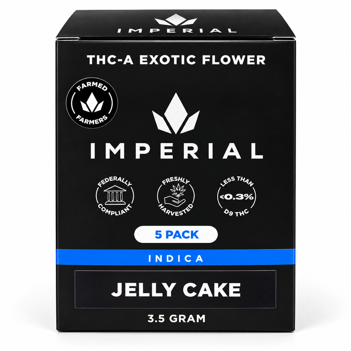 Imperial THC-A Exotic Flower – 5-Pack Variety Collection | 3.5G Each