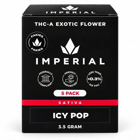 Imperial THC-A Exotic Flower – 5-Pack Variety Collection | 3.5G Each