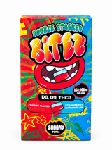 Double-Stacked BITEZ 2000mg  Delta-9 + THCP Gummies 60ct Display