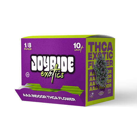 Joyride 3.5g Exotic THC-A Flower 10ct Display