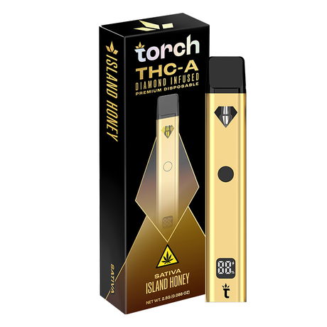 Torch 2.5g Diamond Infused THC-A Disposable 5ct Display