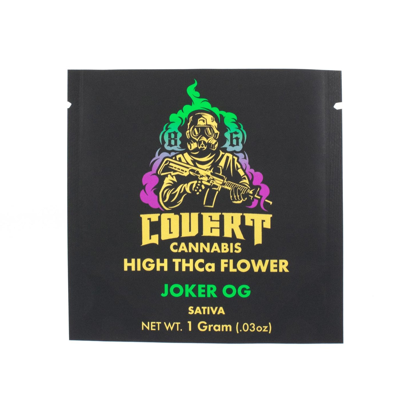 Covert 1g THC-A Flower 50ct Jar Display