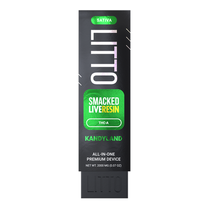 Litto Smacked THC-A Live Resin 2g Disposable 5ct