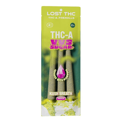 Lost THCA VVS Sugar Diamond Infused Pre-rolls | 3 Pack 10ct Display