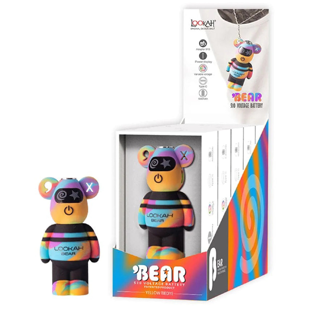 LOOKAH Bear 500mAh 510 Cart Battery