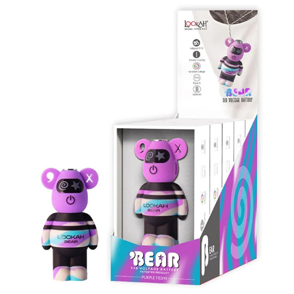 LOOKAH Bear 500mAh 510 Cart Battery