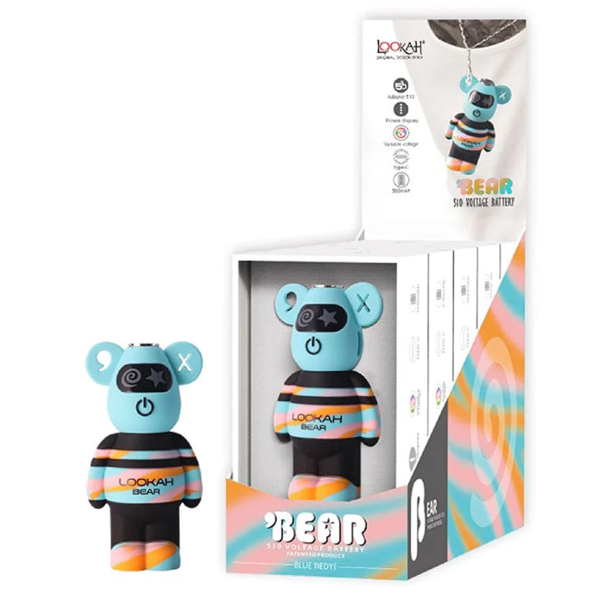 LOOKAH Bear 500mAh 510 Cart Battery