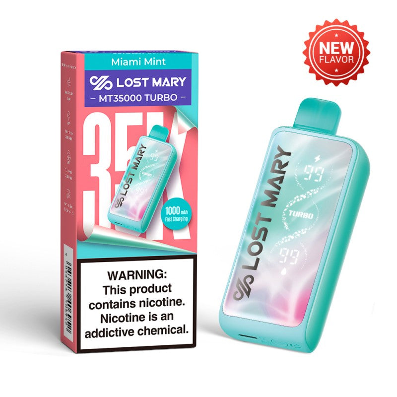 Lost Mary MT35000 Turbo 5ct Display