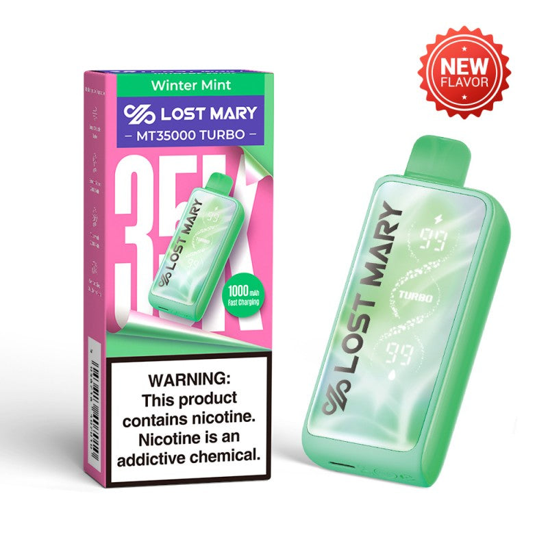Lost Mary MT35000 Turbo 5ct Display