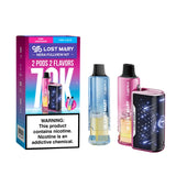 Lost Mary Nera Fullview 70K Disposable 5% Refillable Pod KIT 5ct Display