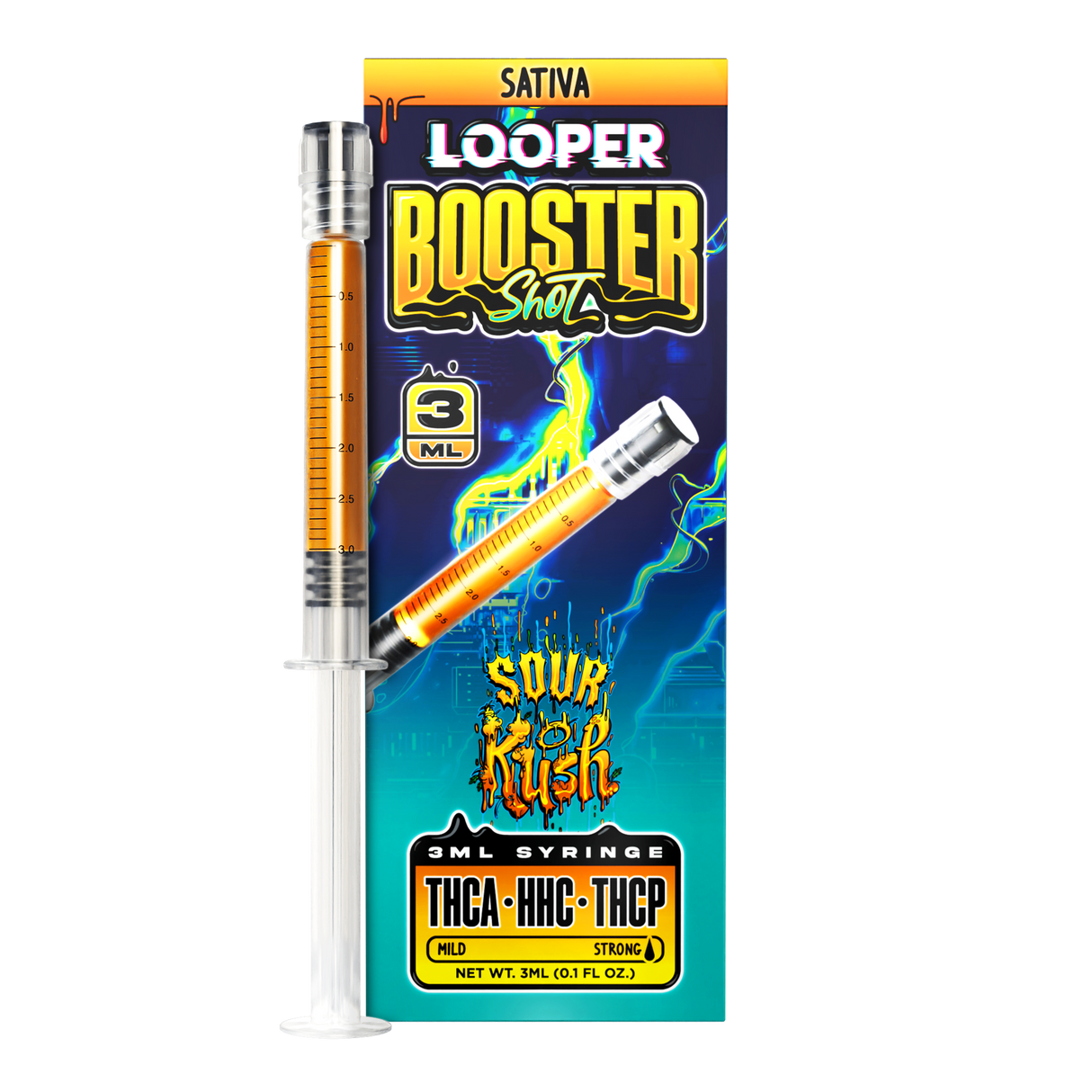 Looper 3g Booster Shot Wax 5ct Display