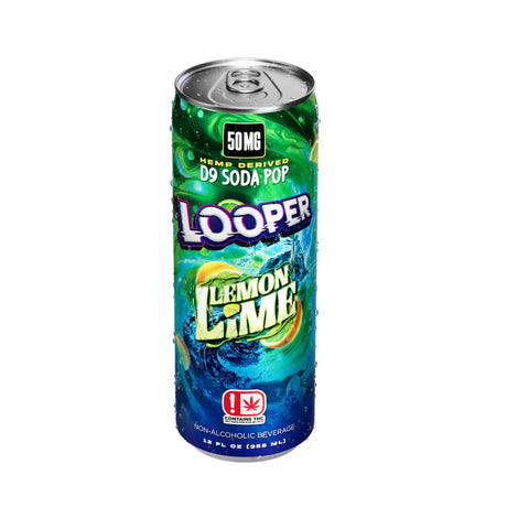 Looper High Potency 50mg D9 Soda Pop 4ct Display