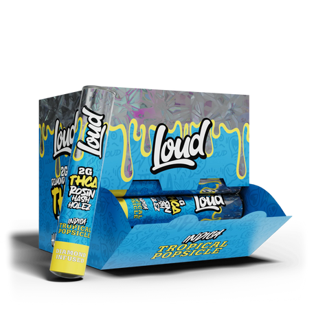 Loud THCA Rosin Hash Holez 2g Pre-Roll 20ct Display