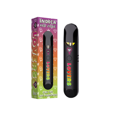 Lovers 2.5g THC-A Live Diamonds Disposable 10ct Display