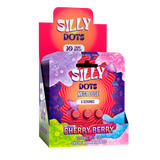 Purple Silly Dots 3600mg Flavored Mega Dose Mushroom Tablets 10ct Display