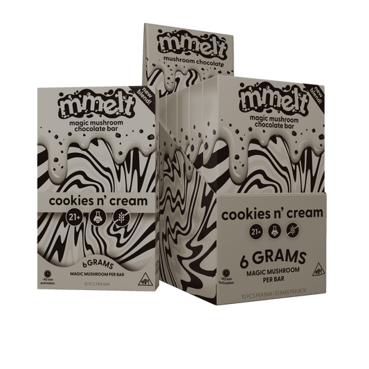 Mmelt 6g Mushroom Chocolate Bars