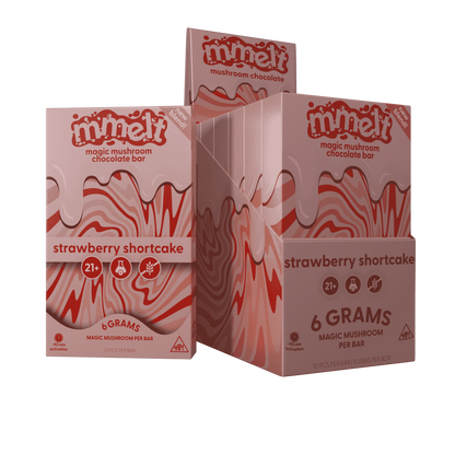 Mmelt 6g Mushroom Chocolate Bars