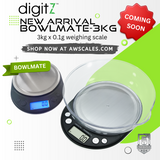 AWS DIGITZ DZ-BOWLMATE-3KG Digital Bowl Scale 3kg x 0.1g
