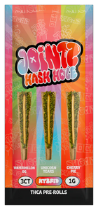 Jointz Hash Hole 1g THC-A 3ct Pre Rolls 10ct Box Display