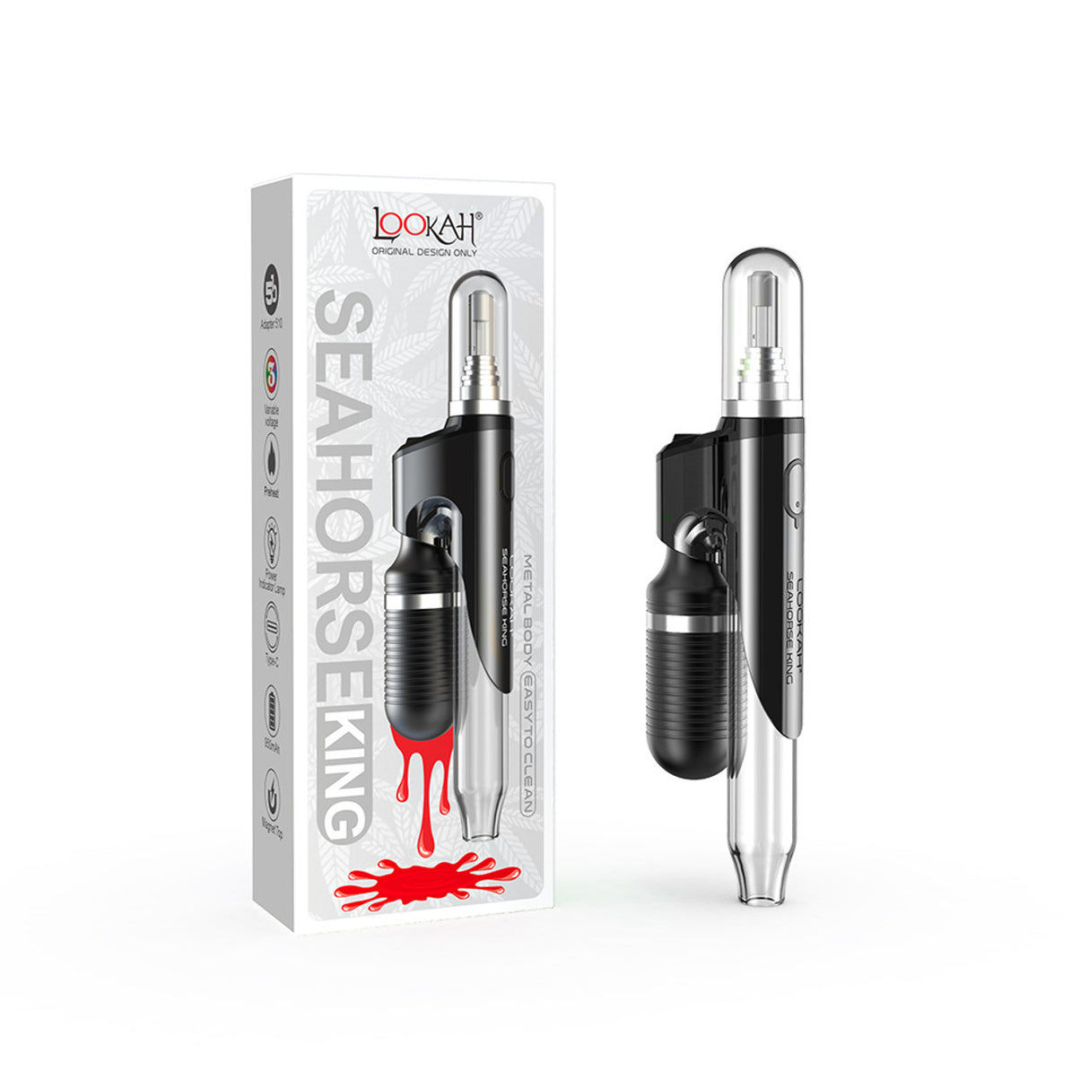 LOOKAH Seahorse King Electronic Nectar Collector