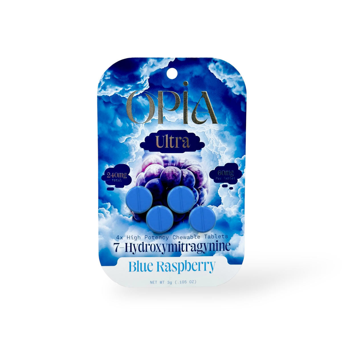 Opia 60mg 4 pack 7-Hydroxy Tablets 10ct Display