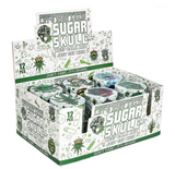 Sugar Skull Aluminum Grinder 12ct Display
