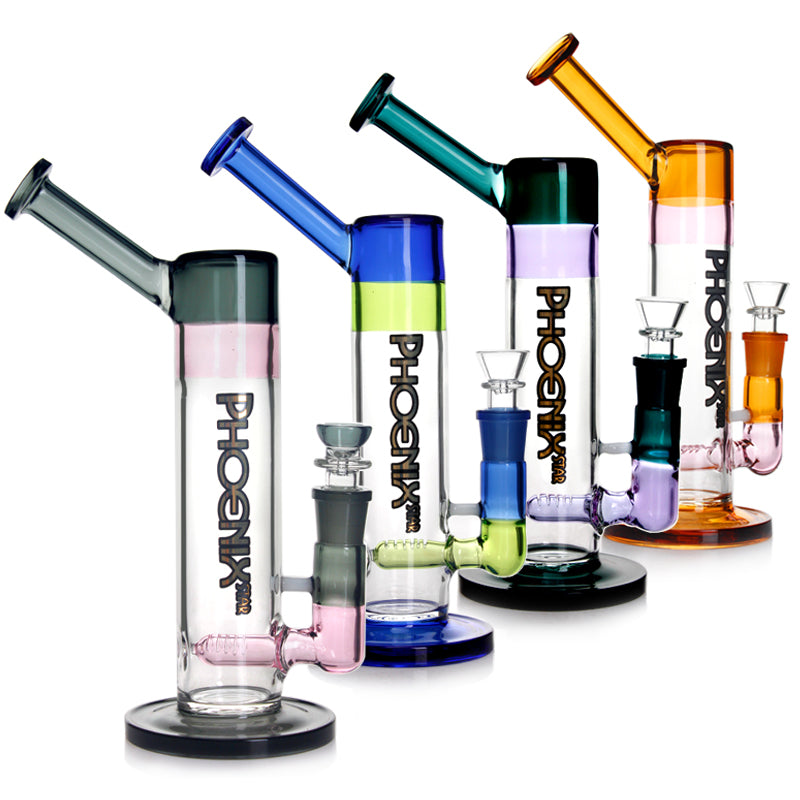PHX654 Phoenix Star Glass 11.8in Waterpipe