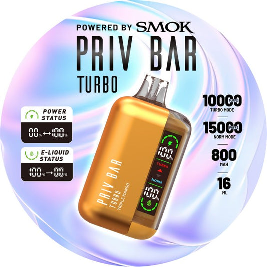 Smok Priv Bar Turbo Disposable 5ct