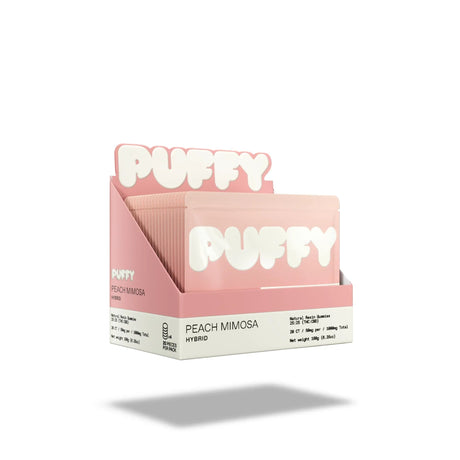 Puffy Live Resin THC 1,000mg Gummies 5ct Display