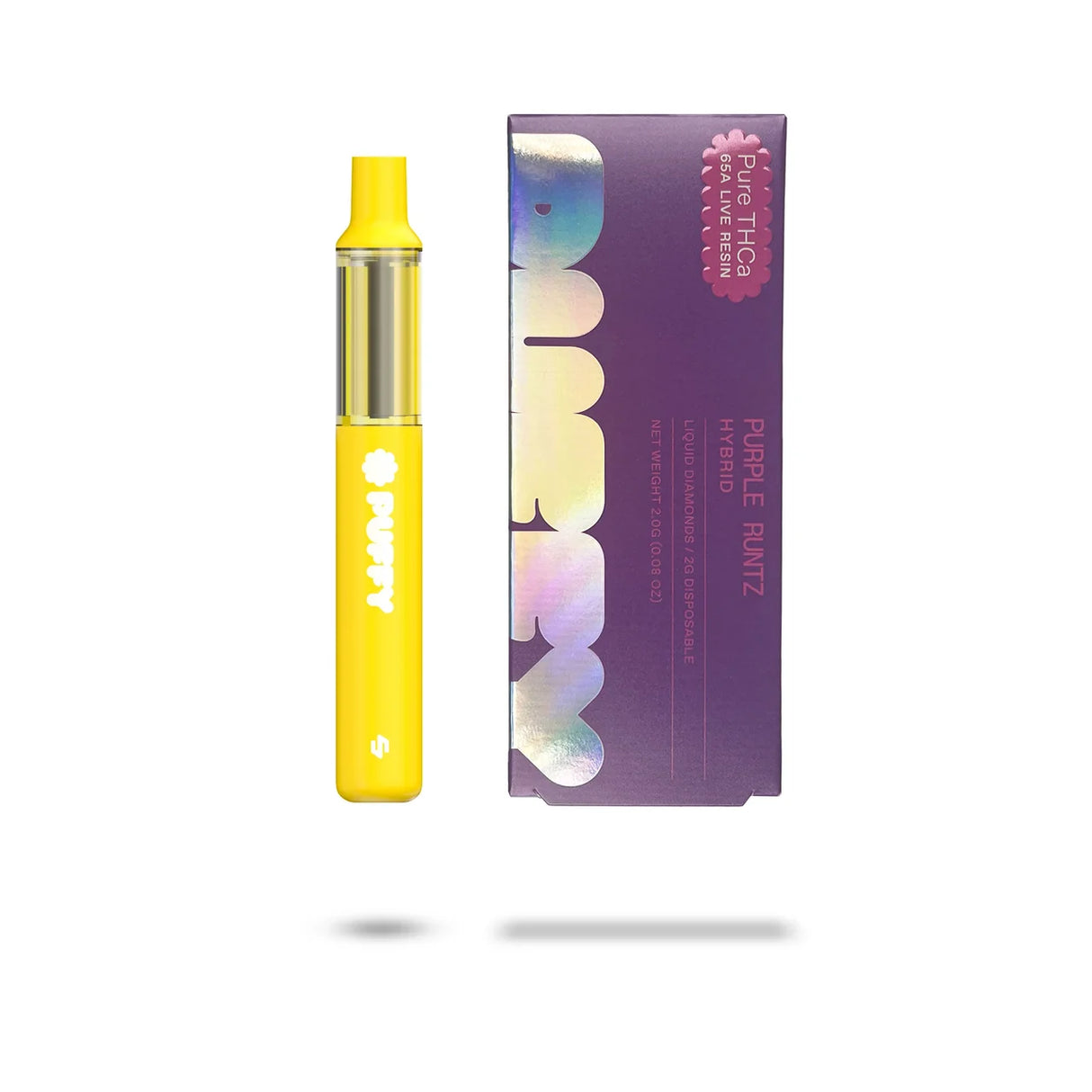 Puffy 2g Pure THCa Live Resin Disposable 5ct Display