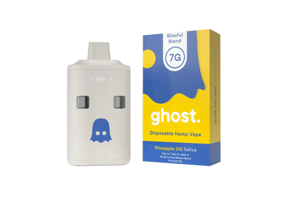 Ghost 7g Blissful Blend THC-A, THC-P, HHC-P Disposable 5ct Display