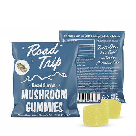 Road Trip 2-Pack Desert Stardust Mushroom Gummies 30ct Display
