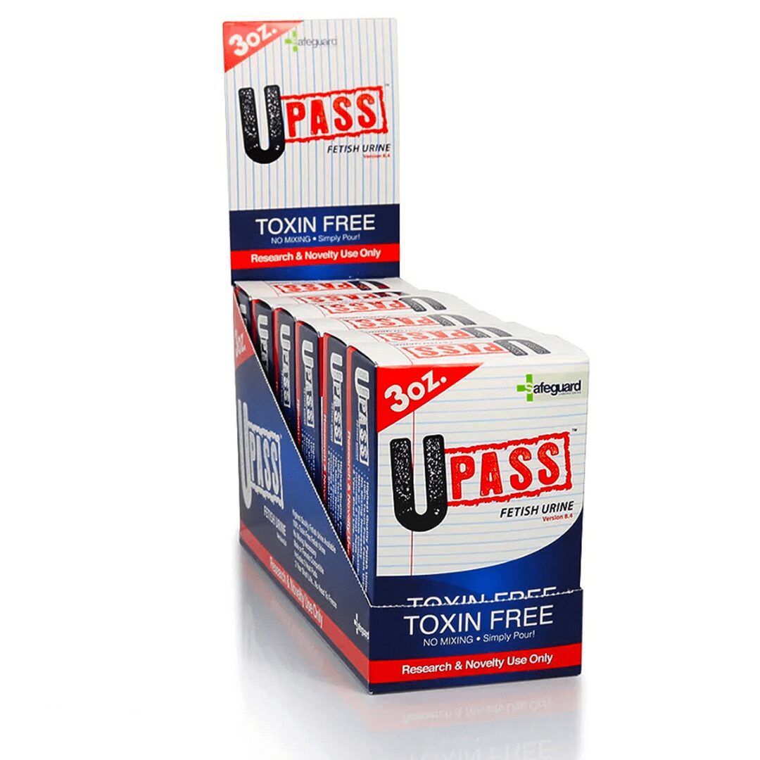 UPass Synthetic Urine 3oz 6ct Display
