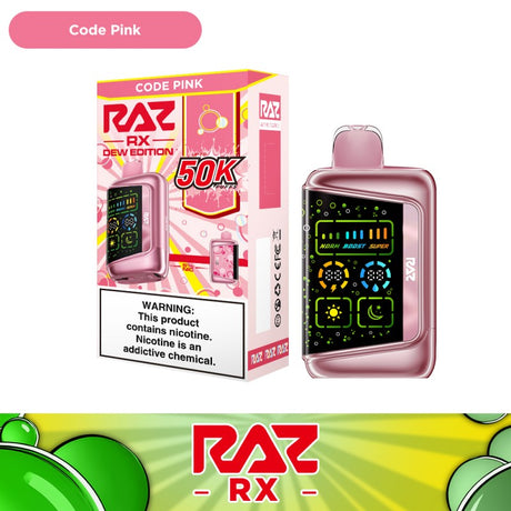 RAZ RX50K Disposable 5ct Display