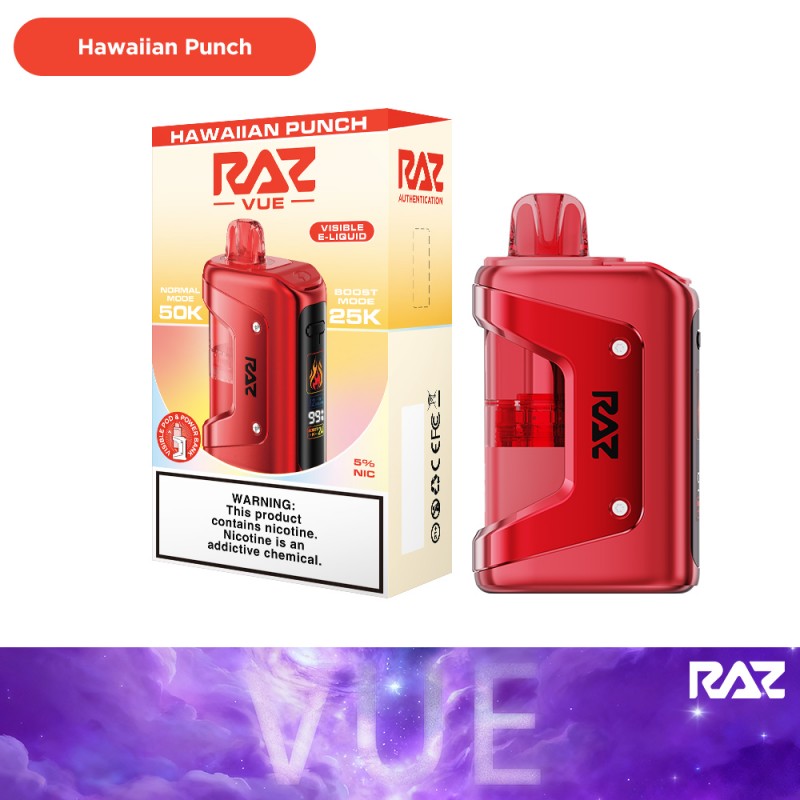 RAZ VUE 50K Disposable KIT with Powebank 5ct Display