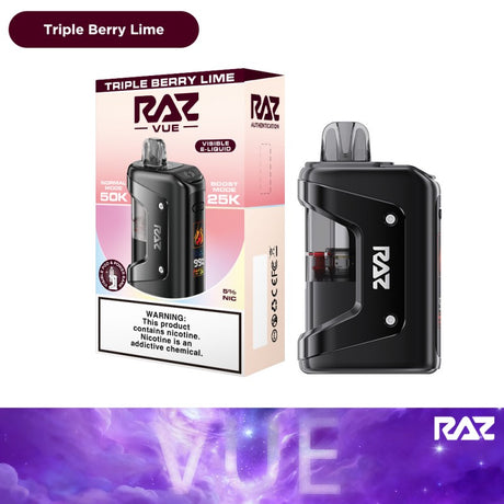 RAZ VUE 50K Disposable KIT with Powebank 5ct Display