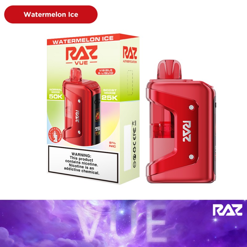 RAZ VUE 50K Disposable KIT with Powebank 5ct Display