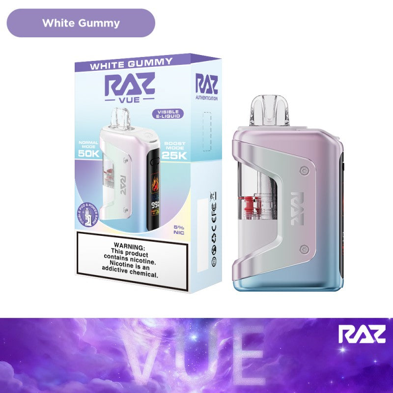 RAZ VUE 50K Disposable KIT with Powebank 5ct Display