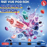 RAZ VUE 50K Disposable POD ONLY 5ct Display