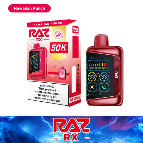 RAZ RX50K Disposable 5ct Display