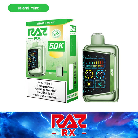 RAZ RX50K Disposable 5ct Display