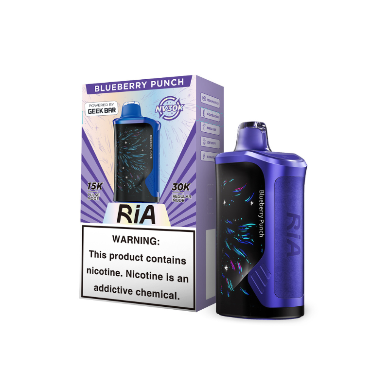 RIA NV30K Disposable (POWERED BY GEEK BAR) 5ct Display