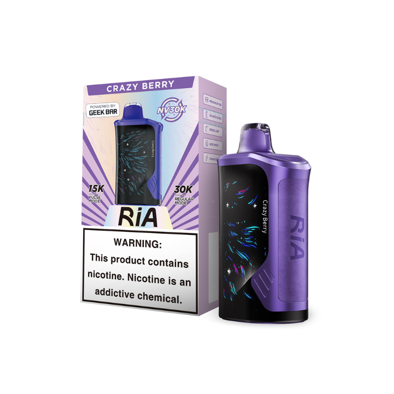 RIA NV30K Disposable (POWERED BY GEEK BAR) 5ct Display