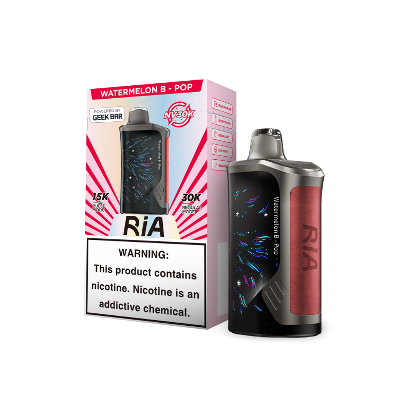 RIA NV30K Disposable (POWERED BY GEEK BAR) 5ct Display