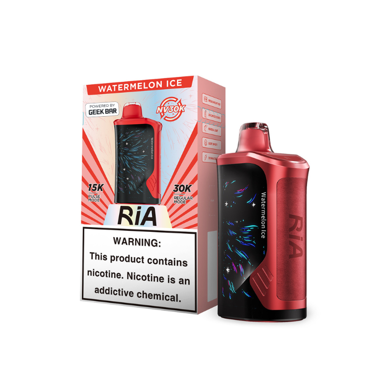 RIA NV30K Disposable (POWERED BY GEEK BAR) 5ct Display